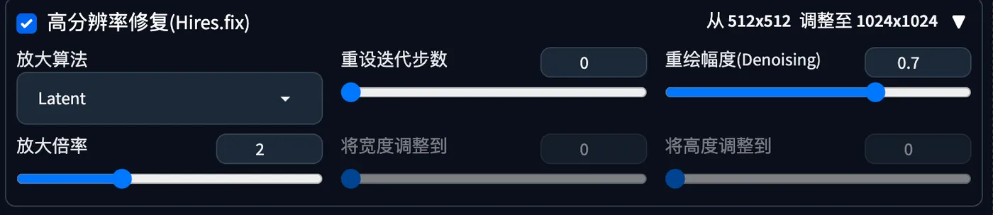 StableDiffusionWebUI: High-Resolution Fix (Hires.fix) - Algorithms