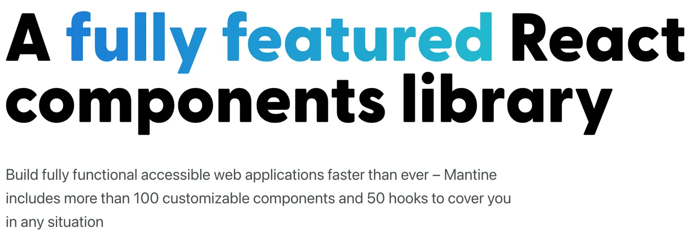 Getting Started with Mantine UI